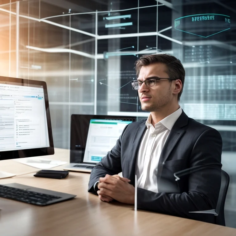 Legal professionals consulting tech business clients